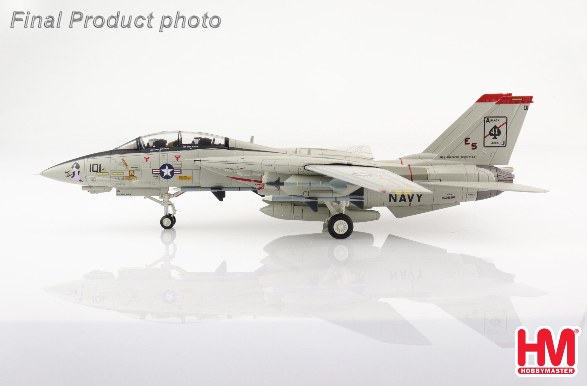 Grumman F-14A “Queen of Spades” 162689, VF-41 “Black Aces